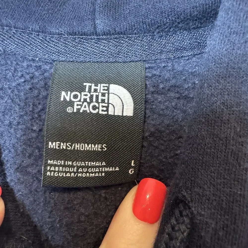 The North Face Half Dome Pullover Hoodie Men’s L Navy Blue Sweatshirt Unisex